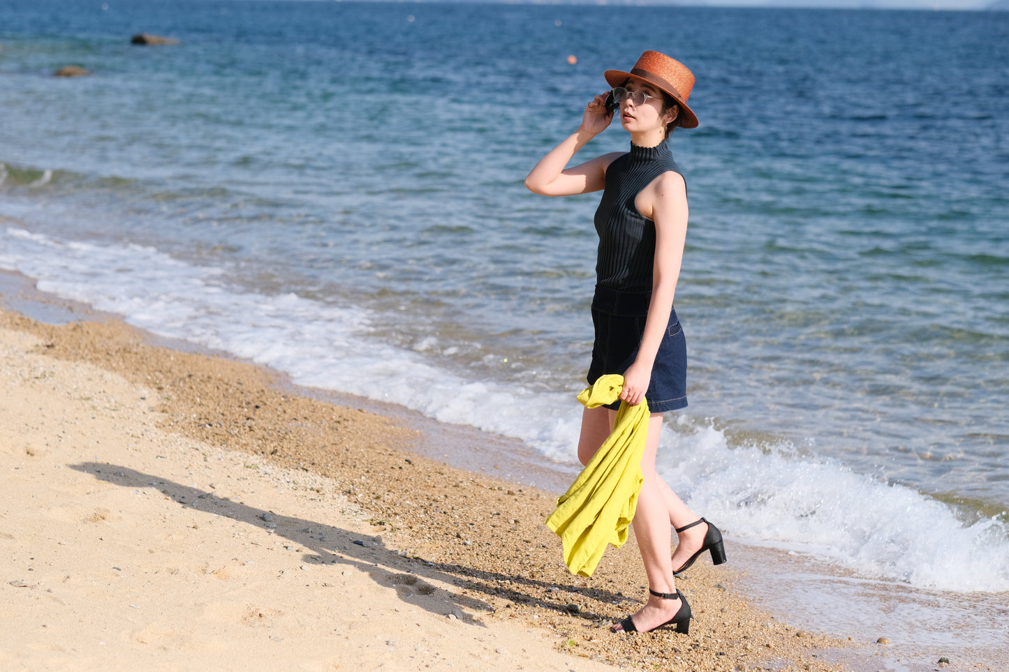 プチカスマイズ:麦ブレードポークパイ モスグリーンxリボンカラーベージュ