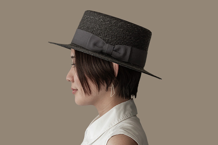 麦ブレード カンカン帽