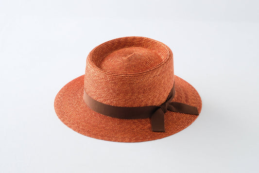 プチカスマイズ:麦ブレードポークパイ レンガxリボンカラーブラウン