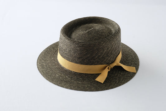 プチカスマイズ:麦ブレードポークパイ カーキxリボンカラーマスタード